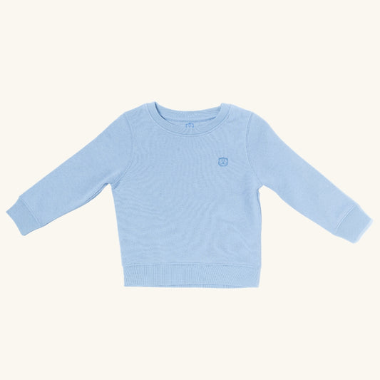 Timino® Organic Kinder Pullover Frosty Blue