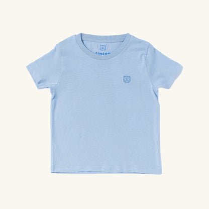 Timino® Organic Kinder Shirt Frosty Blue