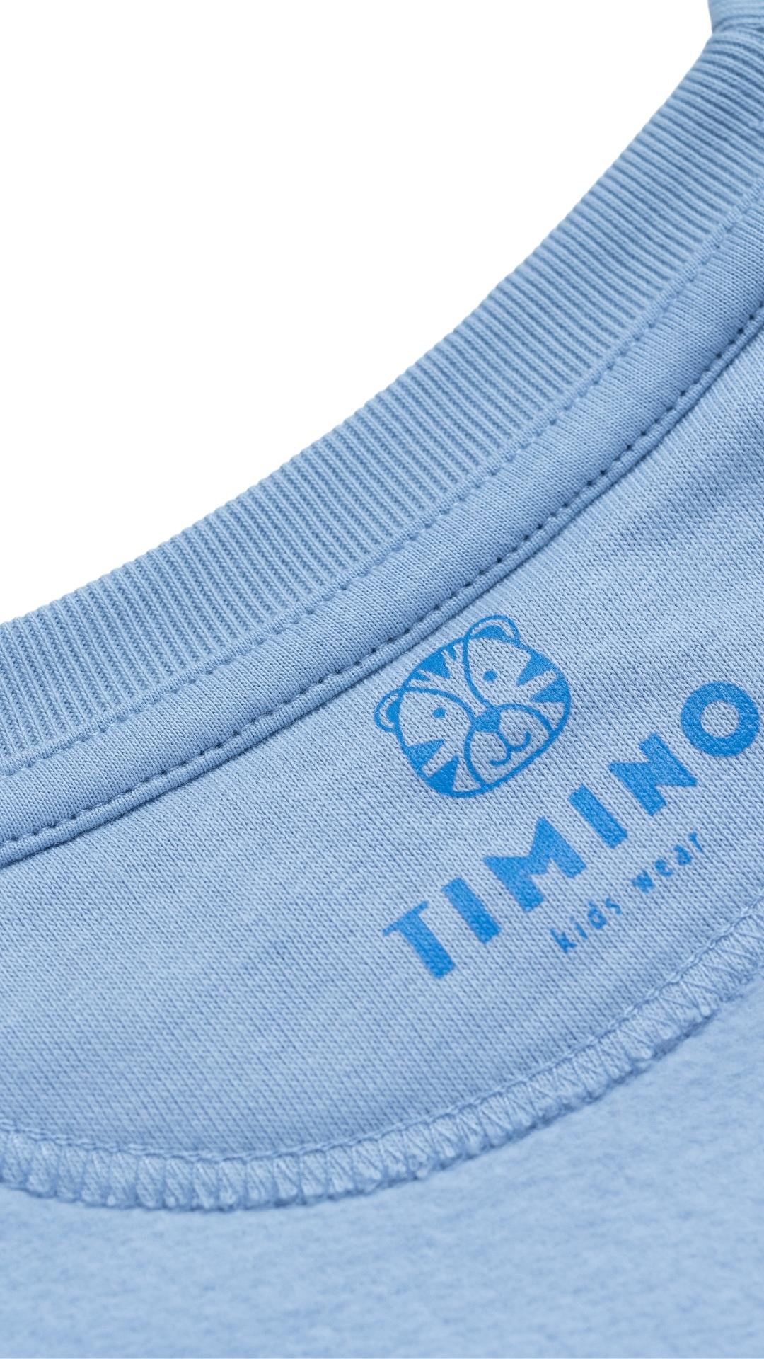 Timino® Organic Kinder Pullover Frosty Blue